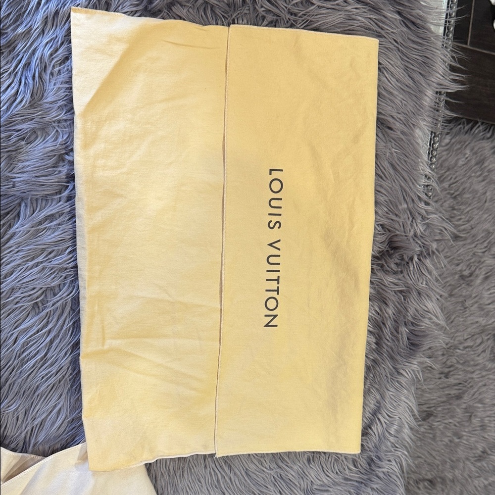Louis Vuitton Yellow Dust Bag